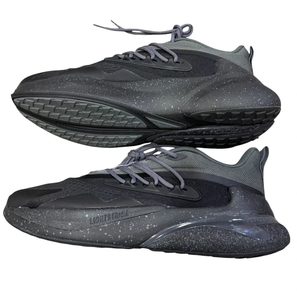 adidas AlphaBoost V2 Men Size 14 Carbon Black New Style IH0695 Running Shoes
